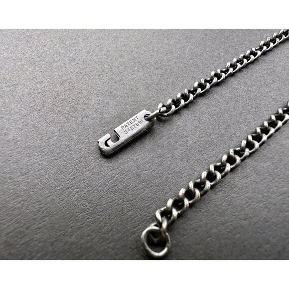 MiriamHaskell Patent 3427691 Cross & Silver Tone Commandment Charm Necklaces Set - Picture 4 of 10